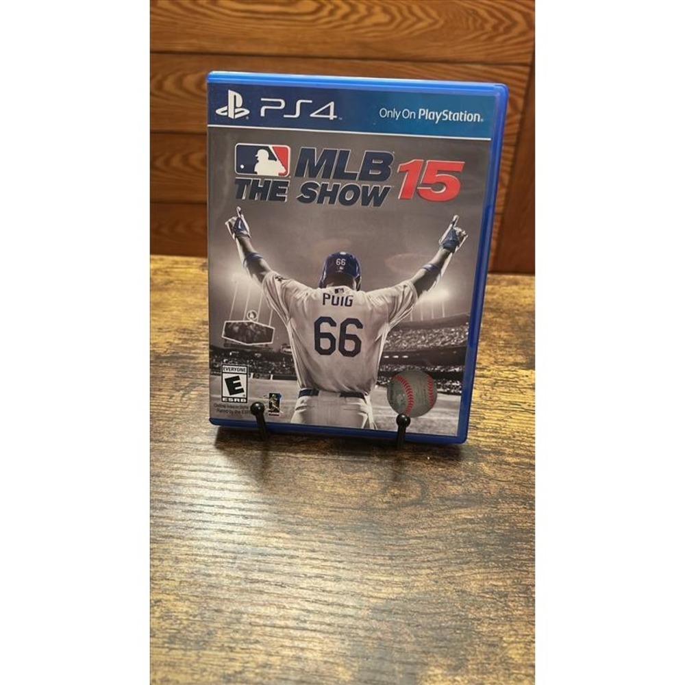 MLB 15 The Show Sony PlayStation 4 PS4 Baseball Video Game Yasiel Puig Cover